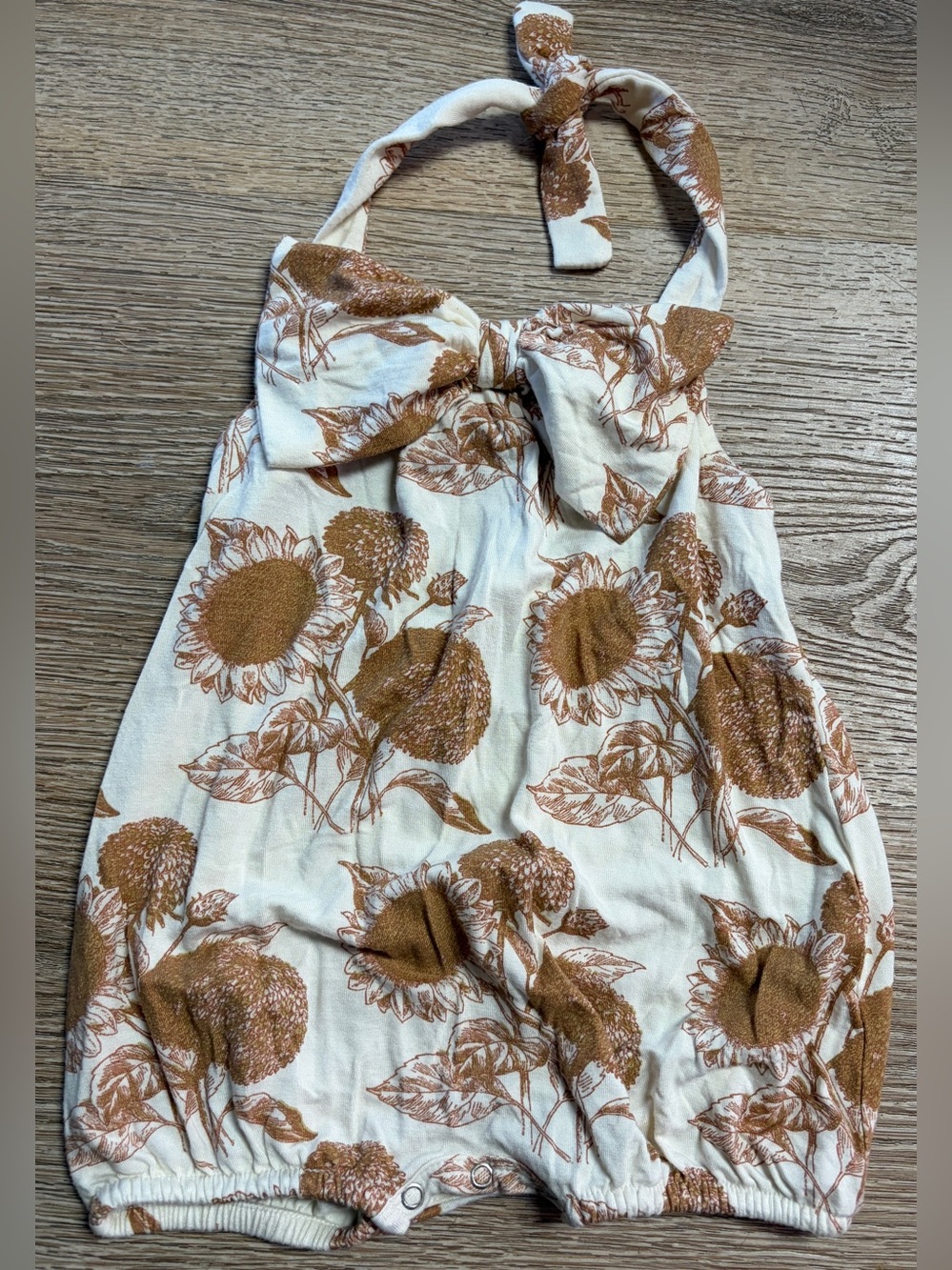 Kate Quinn Sunflower Romper